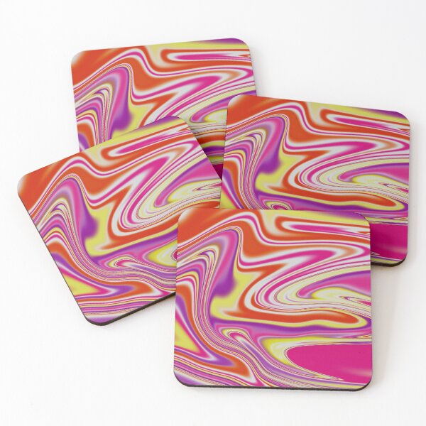 Item preview, Vibrant Groovy Marble Fluid Swirls designed and sold by Happyabstract.