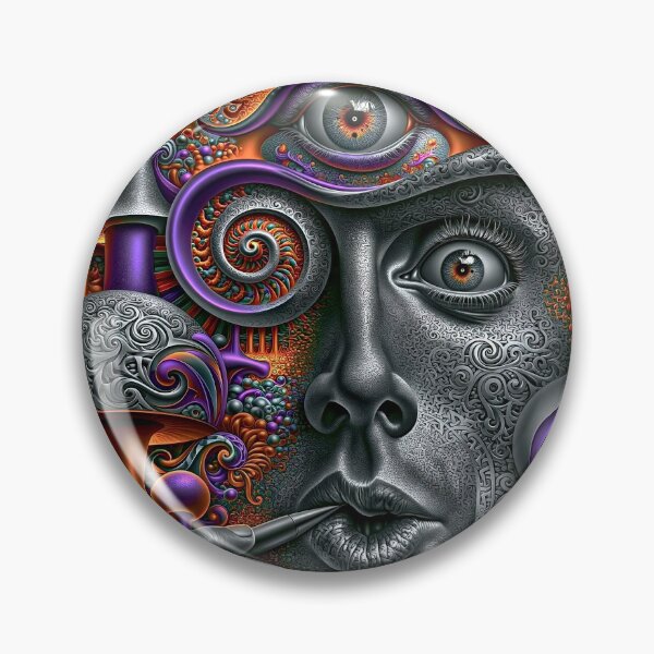 Item preview, The Awakening of the Psychedelic Scribe designed and sold by bloorose.