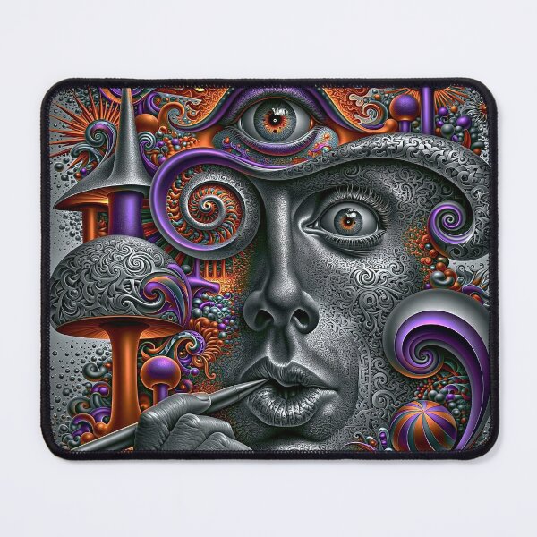 Item preview, The Awakening of the Psychedelic Scribe designed and sold by bloorose.