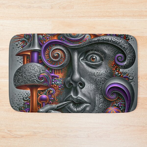 Item preview, The Awakening of the Psychedelic Scribe designed and sold by bloorose.