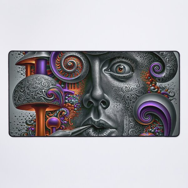Item preview, The Awakening of the Psychedelic Scribe designed and sold by bloorose.