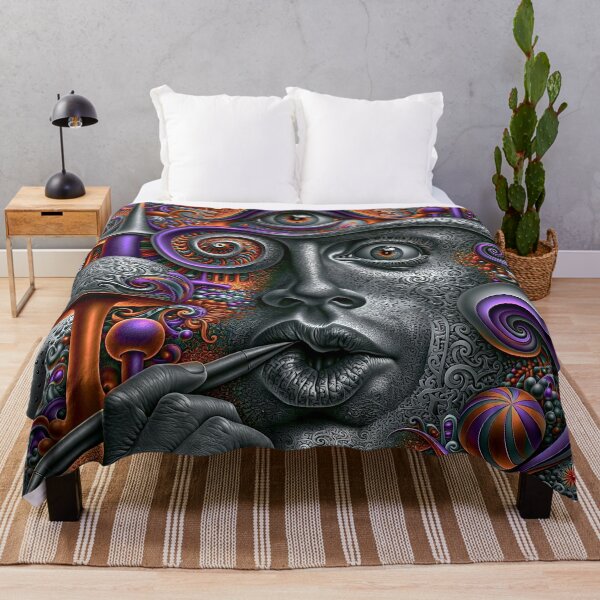 Item preview, The Awakening of the Psychedelic Scribe designed and sold by bloorose.
