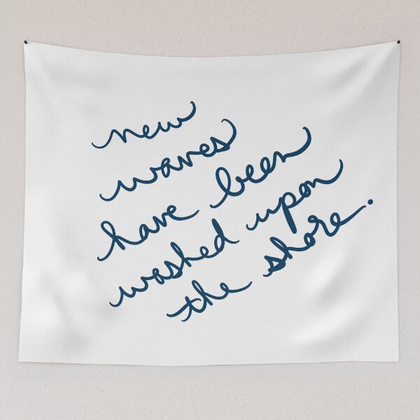 Item preview, New Waves Washed Upon the Shore  designed and sold by abeink.
