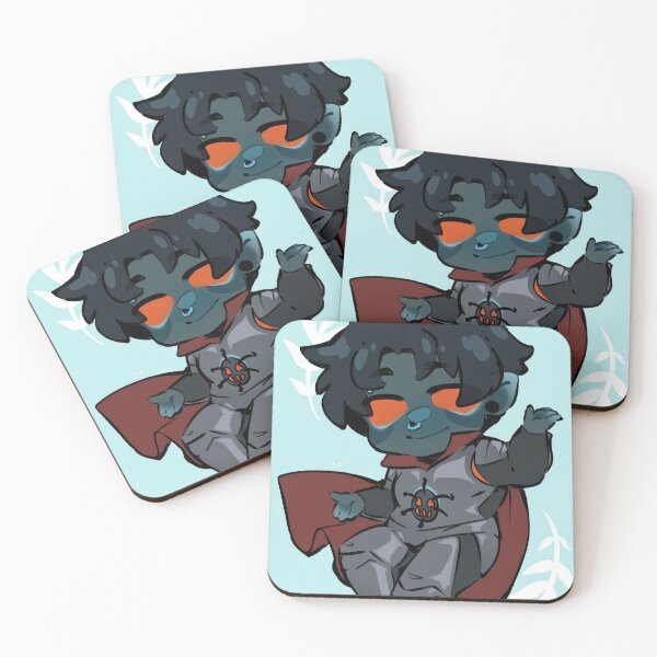 Item preview, Chibi Beetle Hero with Red Cape and Glowing Eyes designed and sold by Besbousa-blesel.