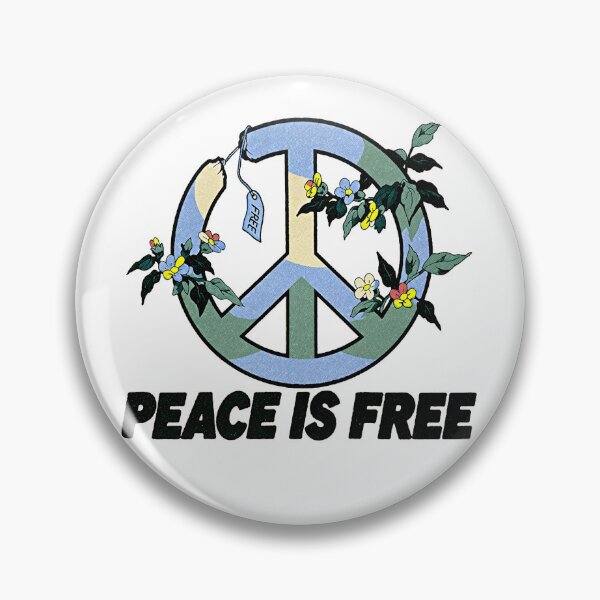 Item preview, Peace Is Free designed and sold by GrooveAndGlow.