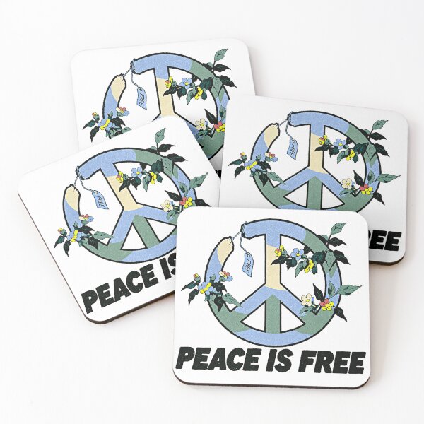 Item preview, Peace Is Free designed and sold by GrooveAndGlow.