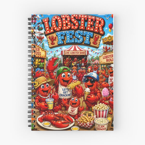 Item preview, Lobster Fest | Funny New England Lobster Carnival designed and sold by Dad Duty Designs.