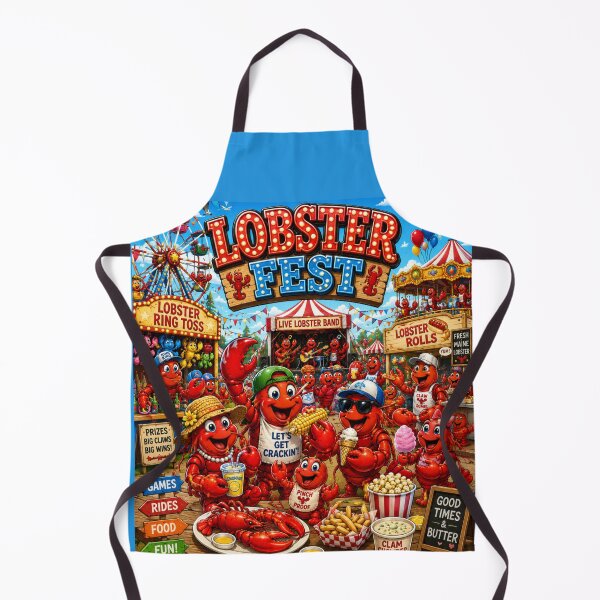 Item preview, Lobster Fest | Funny New England Lobster Carnival designed and sold by Dad Duty Designs.