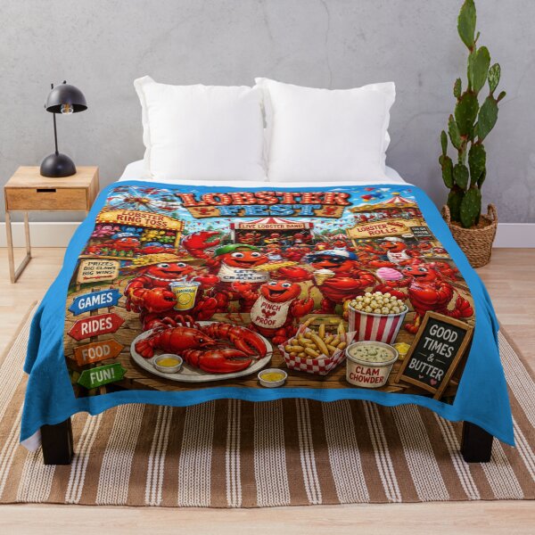 Item preview, Lobster Fest | Funny New England Lobster Carnival designed and sold by Dad Duty Designs.