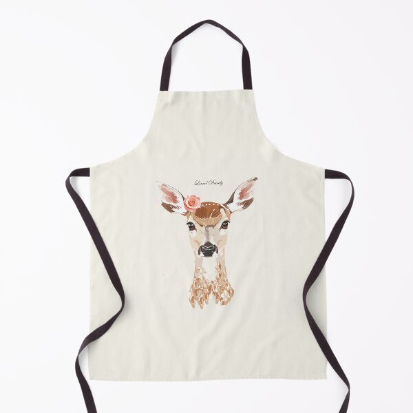 Item preview, Loved Dearly Deer Portrait designed and sold by FawnFeatherCo.
