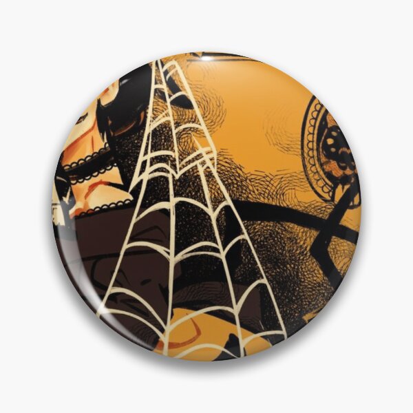 Item preview, Elegant Gothic Spider Anime Girl with Fan designed and sold by Besbousa-blesel.