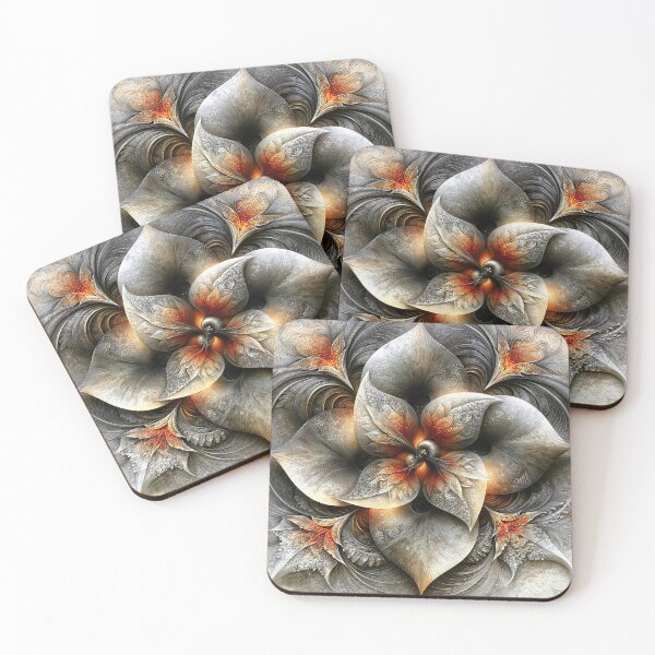 Item preview, The Ember Core of the Silver Lotus designed and sold by bloorose.