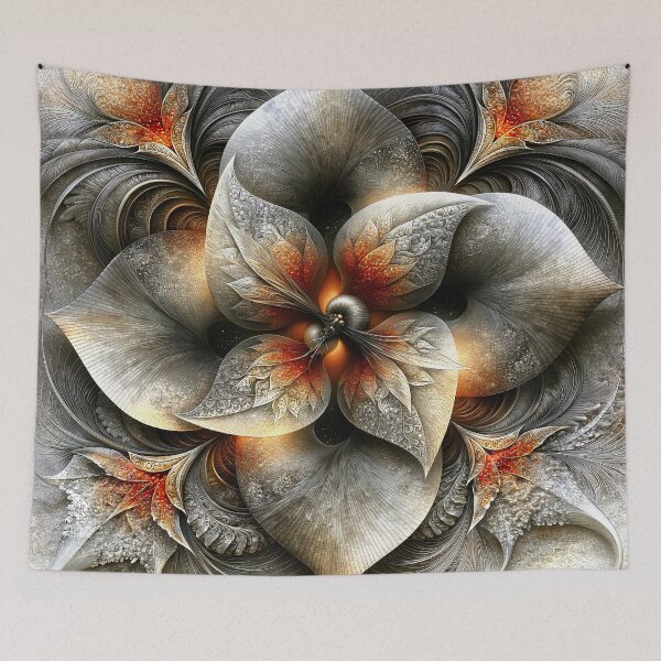 Item preview, The Ember Core of the Silver Lotus designed and sold by bloorose.