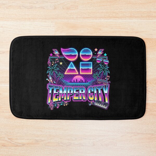Item preview, Temper city self aware music album cover art designed and sold by ARTeez⭐️⭐️⭐️⭐️⭐️.