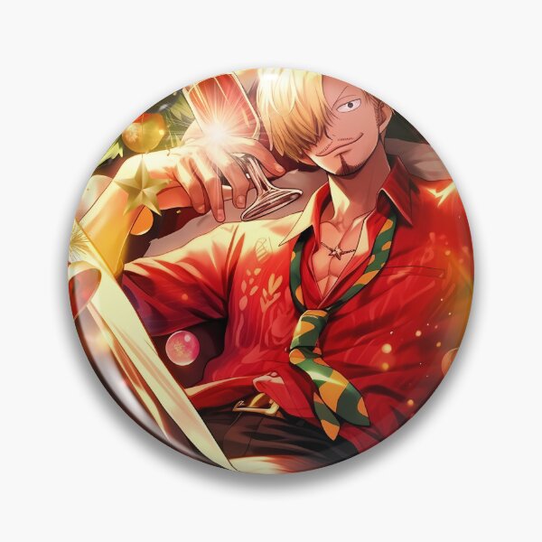 Artikelvorschau, Sanji Vinsmoke One Piece Weihnachtsfeier-Glow entworfen und verkauft von Priestoo.