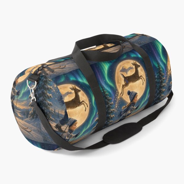 Item preview, Cross Country Ski Michigan | Northern Lights Winter designed and sold by FreshWaterWares.