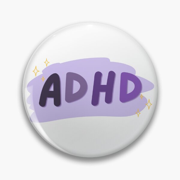 Item preview, ADHD purple designed and sold by b-keys.