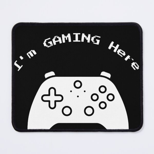 Item preview, I'm Gaming Here Video Game Controller Graphic designed and sold by FracturedIfs.
