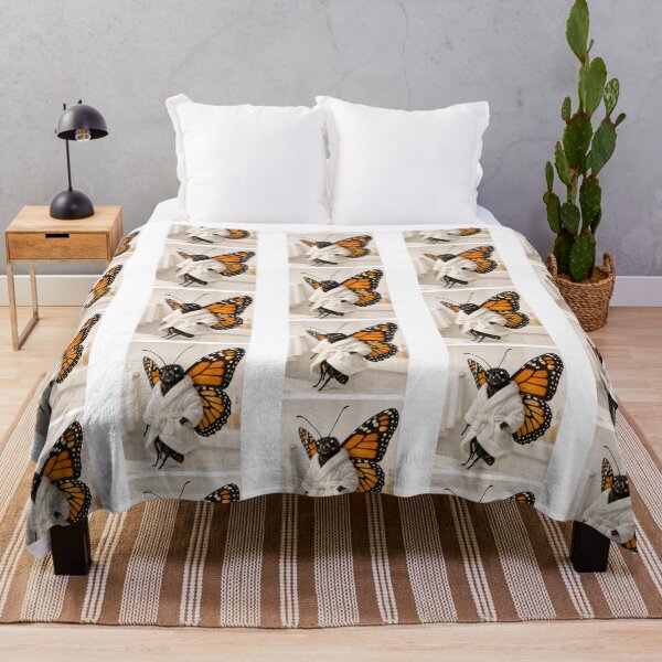 Item preview, Cozy Bathrobe Monarch Butterfly designed and sold by Sillytoe.