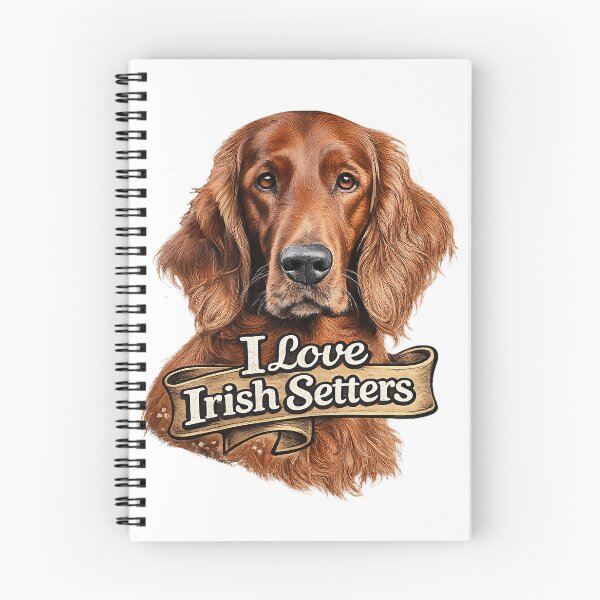 Item preview, I love Irish Setters designed and sold by ArtPixs.