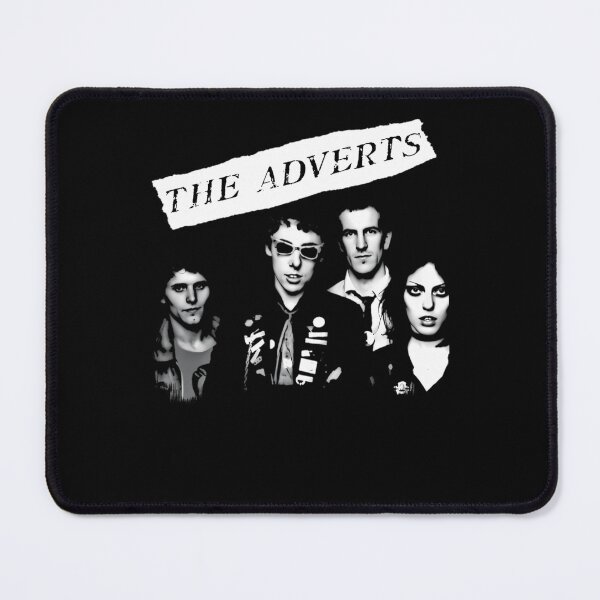 Item preview, Monochromatic Group Portrait Of The Adverts designed and sold by Kumar-Artist.