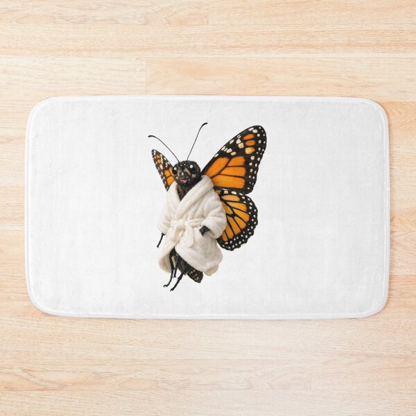 Item preview, Relaxing Bathrobe Monarch Butterfly designed and sold by Sillytoe.