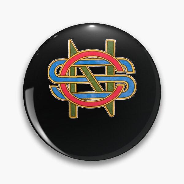 Item preview, Folk Rock Monogram designed and sold by Printfyideas .