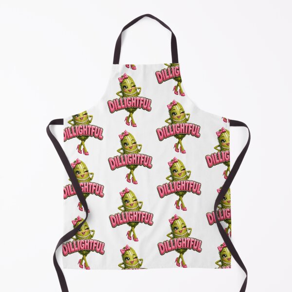 Item preview, Dillightful Cute Pickle Girl Funny Pickle Pun Kawaii Cartoon Sticker designed and sold by RoPrincess.