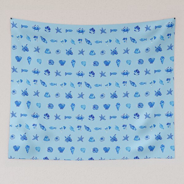 Item preview, Seaside Keepsakes - Blue designed and sold by Tess Arden.
