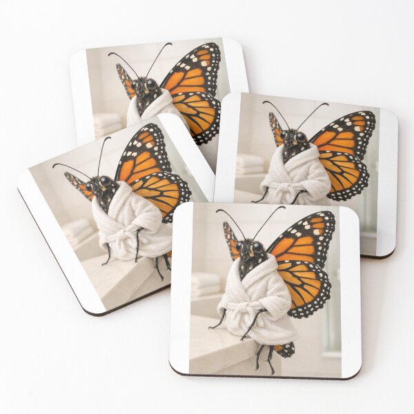 Item preview, Comfy Bathrobe Monarch Butterfly designed and sold by Sillytoe.