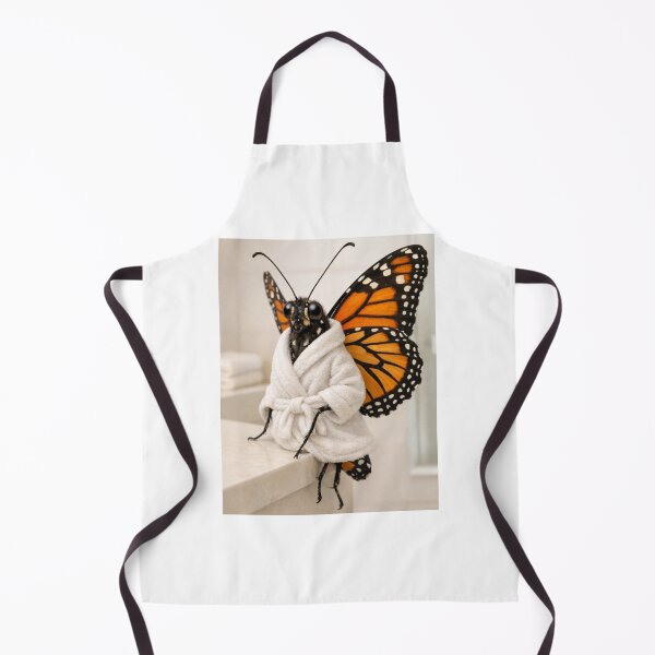 Item preview, Comfy Bathrobe Monarch Butterfly designed and sold by Sillytoe.