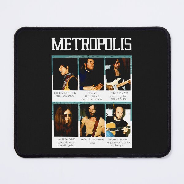 Item preview, Metropolis Band Members Profile Grid designed and sold by DBMGraffix.