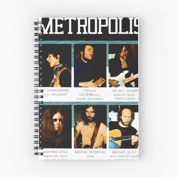 Item preview, Metropolis Band Members Profile Grid designed and sold by DBMGraffix.