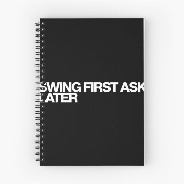 Item preview, Swing First Ask Later - The Hawk Art designed and sold by dsxclothing.