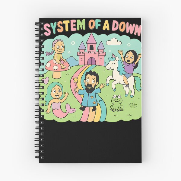 Item preview, Whimsical Fantasy System Of A Down Cartoon designed and sold by KeithArtWorks.