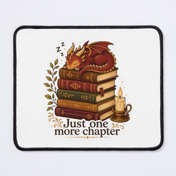 Item preview, Sleeping Dragon on Book Stack designed and sold by NeoSakura.
