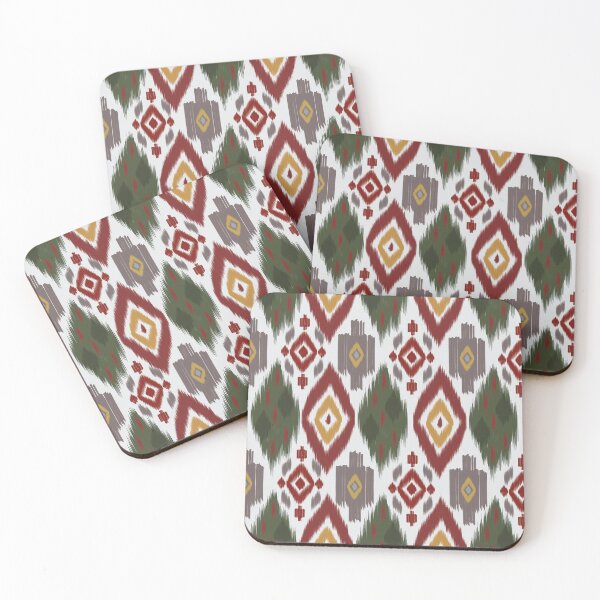Item preview, ikat pattern designed and sold by Line-Aura.