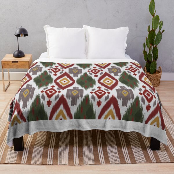 Item preview, ikat pattern designed and sold by Line-Aura.