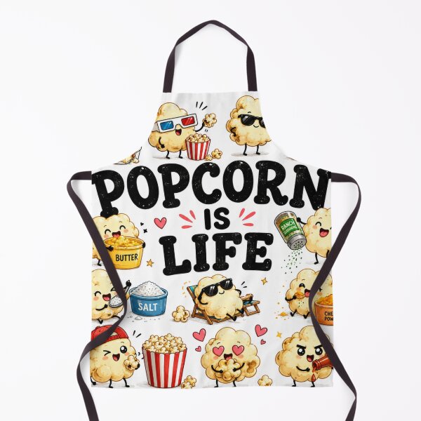 Item preview, Popcorn is Life designed and sold by Dad Duty Designs.