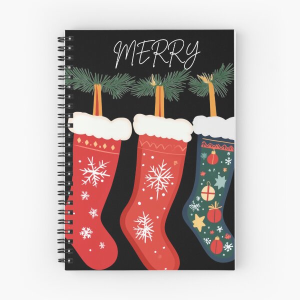 Item preview, Elegant Red Christmas Stockings Holiday Art designed and sold by VibeTees38.