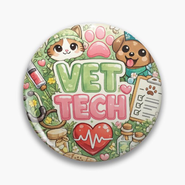 Item preview,     Cottage Garden Vet Tech  designed and sold by Petals and pearls.