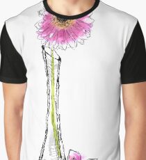 Scribble Vase Graphic T-Shirt