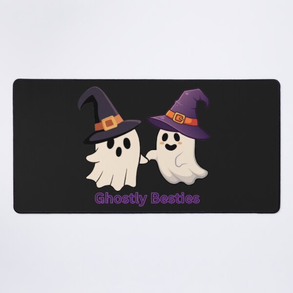 Item preview, Cute Ghostly Besties Witch Hats Halloween designed and sold by Akira Design Store.