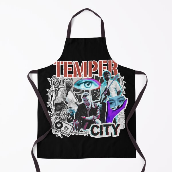 Item preview, Temper city music album cover art designed and sold by ARTeez⭐️⭐️⭐️⭐️⭐️.