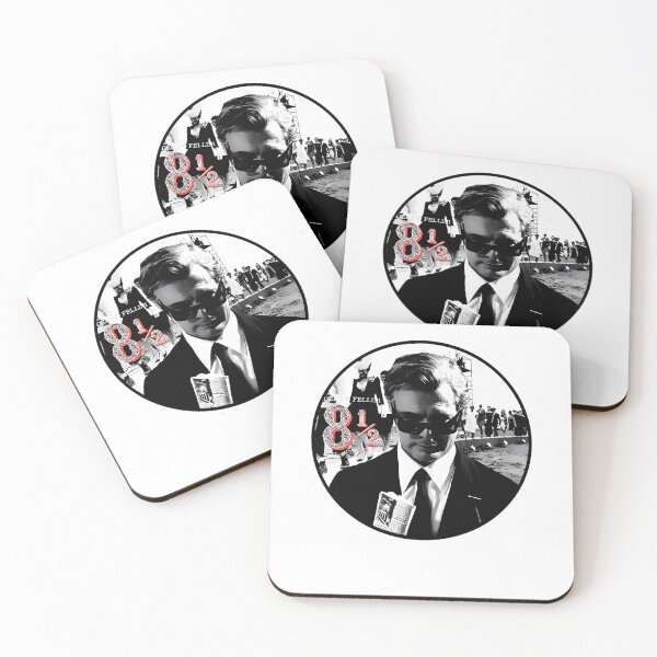 Item preview, Italian Film Director Black White Portrait designed and sold by petartodorovski.