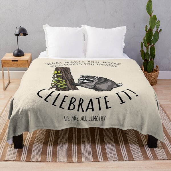 Item preview, Jimothy the Raccoon: Weird Makes You Unique Celebrate It - We Are All Jimothy designed and sold by ShirtRemarks.