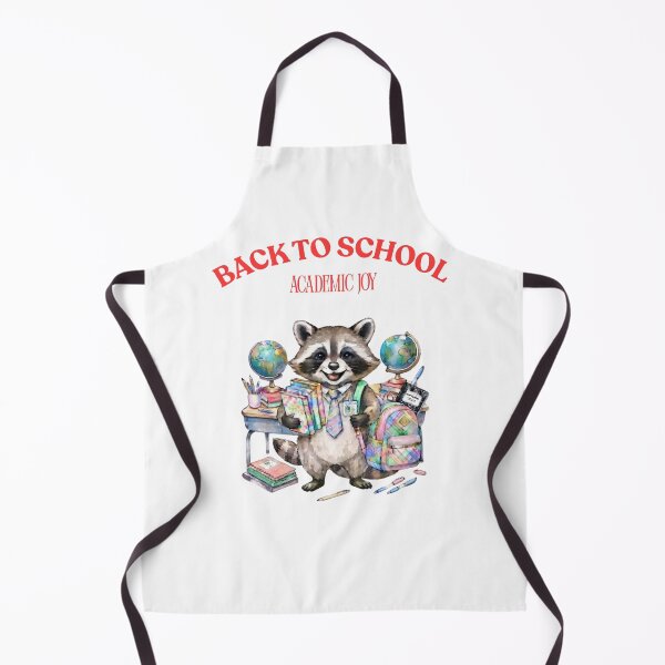 Item preview, Cute Watercolor Raccoon Student "BACK TO SCHOOL ACADEMIC JOY" designed and sold by VibranPalette.