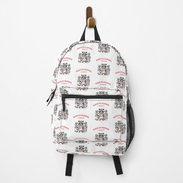 Item preview, Cute Watercolor Raccoon Student "BACK TO SCHOOL ACADEMIC JOY"  designed and sold by VibranPalette.