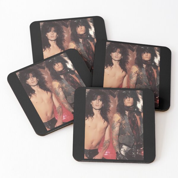 Item preview, Portrait Of Nikki Sixx And Tommy Lee Of Motley Crue designed and sold by darvcvr.