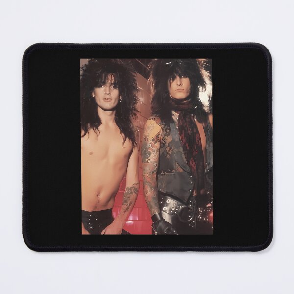 Item preview, Portrait Of Nikki Sixx And Tommy Lee Of Motley Crue designed and sold by darvcvr.